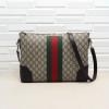 GG474139X-057　グッチ GUCCI 2019年夏最新作 GGスプリーム キャンバス メッセンジャーバッグ ショルダーバッグ メンズ 黒