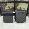 GG450956-057　グッチ GUCCI 2019年夏最新作 GGスプリーム ベルトバッグ ウェストバッグ カーフスキン 黒