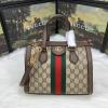 GG547551X-057　グッチ GUCCI 2019年最新入荷 GGスプリーム ハンドバッグ 2way ショルダーバッグ キャンパス コーヒー