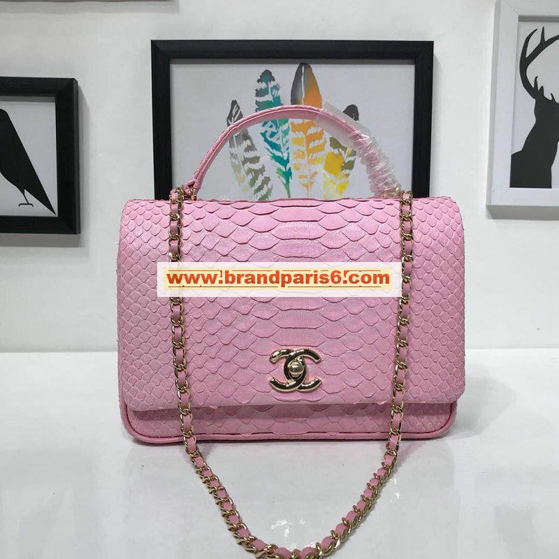 CH57043-CC　シャネル CHANEL 2019年最新入荷 トップハンドルバッグ 2way ショルダーバッグ レディース 蛇柄
