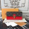 M62558R-057　ルイヴィトン LOUISVUITTON 2019年最新作 ポルトフォイユ チェリーウッド ロングウォレット フラップ長財布 モノグラム