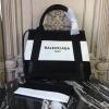 BAB19011-GH　バレンシアガ BALENCIAGA 2019年最新入荷 ネイビー カバ ハンドバッグ ショッピングバッグ ママバッグ ラージ ポーチ付き