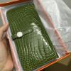HE509EGL-063　エルメス HERMES 2019年最新入荷 ドゴン ロングウォレット 長財布 パスポート ジッピーウォレット クロコダイル革