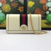 GG523158-057　グッチ GUCCI 2019年最新入荷 チェーンウォレット ショルダーバッグ カーフスキン レザー 色