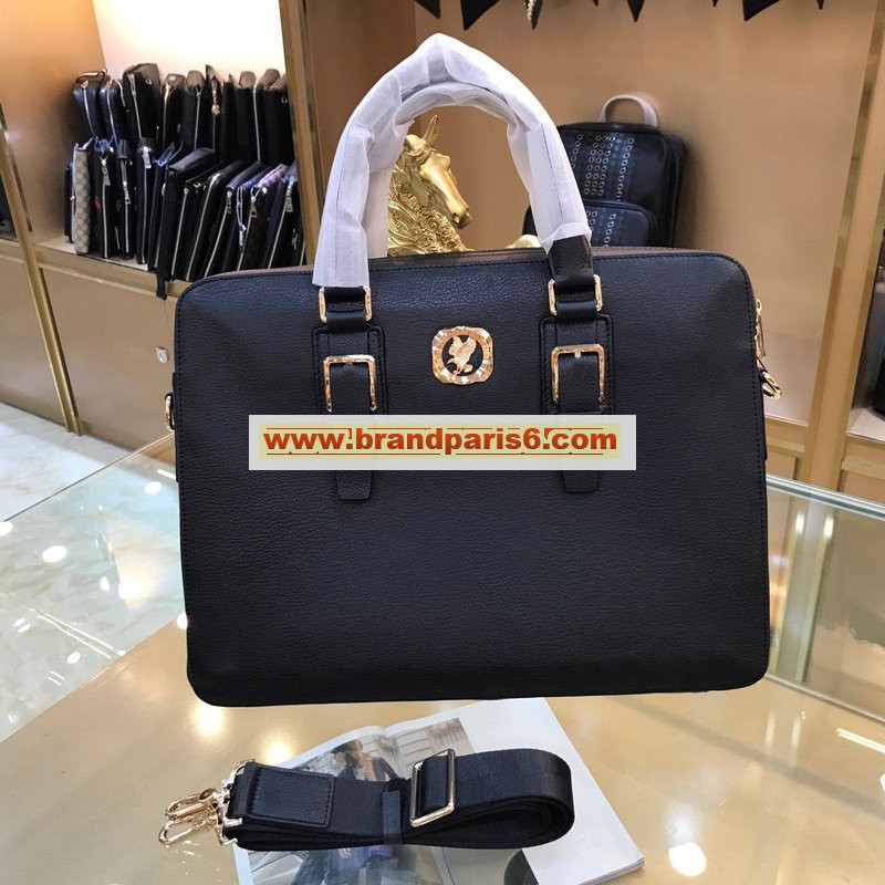VE3605-GH　ヴェルサーチ VERSACE 2019年最新入荷 ブリーフケース メンズ ビジネスバッグ トートバッグ 2way ショルダーバッグ 