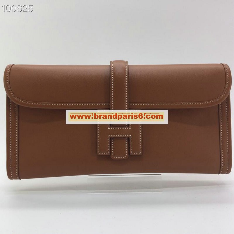 HE0886RTH-063　エルメス HERMES 2019年最新入荷 ジジェ エラン クラッチバッグ 手持ちかばん swift革 スイフト カーフスキン 黒