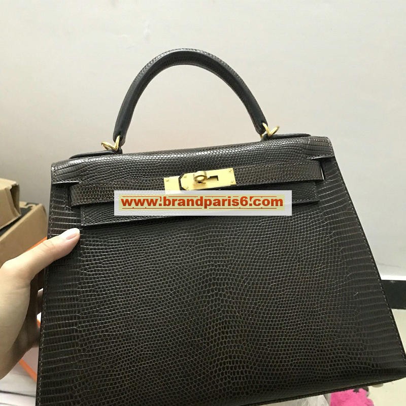 HKL28XPK-063　エルメス HERMES 2019年最新入荷 ケリー トート 2way ショルダーバッグ トカゲ革 レディースかばん