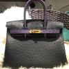 HBK35TPKJ-063　エルメス HERMES 2019年最新入荷 バーキン トートバッグ トップハンドバッグ オーストリッチ 