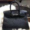 HBK35TPKY-063　エルメス HERMES 2019年最新入荷 バーキン トートバッグ トップハンドバッグ オーストリッチ 