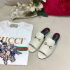 GGJ19064-026　グッチ GUCCI 2019年最新入荷 サンダル サマーサンダル フラットシューズ レザー レディース 靴 ミュール