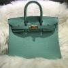 HBK35EPML-063　エルメス HERMES 2019年最新入荷 バーキンバッグ  トートバッグ ハンドバッグ クロコダイル革 レディースかばん
