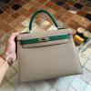 HKL28RSFG-063　エルメス HERMES 2019年最新入荷 ケリー 28 トートバッグ 2way ショルダーバッグ レディースかばん ヴォーエプソン