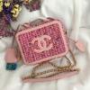 CH93344-063　シャネル CHANEL 2019年最新作 スモール ヴァニティー ケース 斜めがけ ショルダーバッグ レディースかばん 