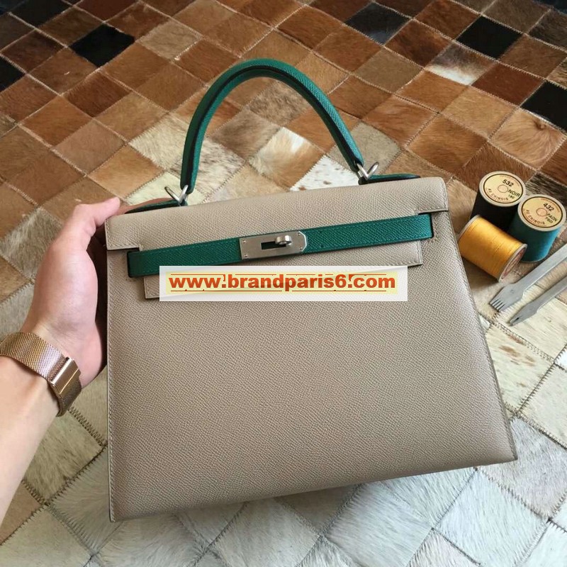 HKL28RSFG-063　エルメス HERMES 2019年最新入荷 ケリー 28 トートバッグ 2way ショルダーバッグ レディースかばん ヴォーエプソン