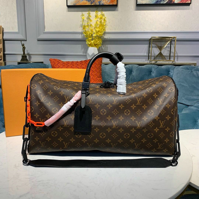 M44471-057　ルイヴィトン LOUISVUITTON 2019年最新入荷 キーポル バンドリエール 50 トラベルバッグ トートバッグ 旅行 出張  モノグラム