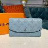 M60145L-057　ルイヴィトン LOUISVUITTON 2019年最新入荷 ポルトフォイユ イリス 二つ折り長財布 小銭入れ コインケース 札入れ マヒナレザー