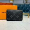 M63801H-057　ルイヴィトン LOUISVUITTON 2019年最新入荷 アンヴェロップ カルト ドゥ ヴィジット 名刺入れ カードケース カードホルダー モノグラムエクリプスキャンパス