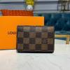 N63338C-057　ルイヴィトン LOUISVUITTON 2019年最新入荷 アンヴェロップ カルト ドゥ ヴィジット 名刺入れ カードケース カードホルダー ダミエエベヌキャンパス