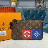 M67814-057　ルイヴィトン LOUISVUITTON 2019年最新入荷 ジップド ポーチ MM 手持ちかばん クラッチバッグ モノグラムキャンパス