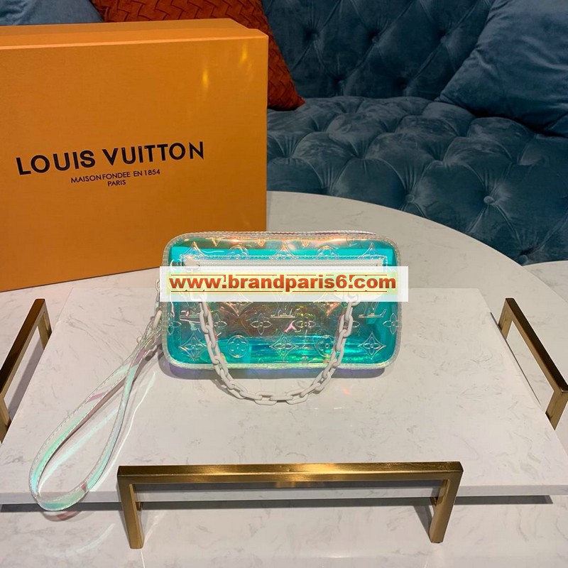 M55261-057　ルイヴィトン LOUISVUITTON 2019年最新入荷 ポップアップストア限定 ポシェット ヴォルガ ハンドバッグ PVC 手持ち鞄