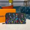 M60017H-057　ルイヴィトン LOUISVUITTON 2019年最新入荷 ジッピーウォレット ファスナー長財布 モノグラムエクリプス プリント ノワール