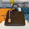 M44672-057　ルイヴィトン LOUISVUITTON 2019年最新入荷 モンテーニュMM トップハンドルバッグ  2way ショルダーバッグ モノグラムキャンパス