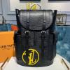 M55138-057　ルイヴィトン LOUISVUITTON 2019年最新入荷 クリストファー PM バックパック LV サークル リュックサック  エピレザー 大容量 リュック