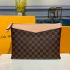 N60261-057　ルイヴィトン LOUISVUITTON 2019年最新入荷 デイリーポーチ 手持ちかばん クラッチバッグ ダミエキャンパス