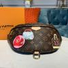 M43644Y-057　ルイヴィトン LOUISVUITTON 2019年最新入荷 バムバッグ ウェストバッグ マイ LV ワールド ツアー モノグラムキャンパス