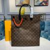 M44475-057　ルイヴィトン LOUISVUITTON 2019年最新入荷 サック プラ トートバッグ 2way ショルダーバッグ ビジネスバッグ モノグラムキャンパス