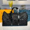 M53971-057　ルイヴィトン LOUISVUITTON 2019年最新入荷 キーポル バンドリエール 50 トラベルバッグ ボストンバッグ 旅行かばん メッシュ