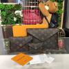 M62034-057　ルイヴィトン LOUISVUITTON 2019年最新入荷 キリガミ ポシェット ポーチ 手持ちかばん 三つセット クラッチバッグ モノグラムキャンパス