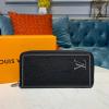 M68228-057　ルイヴィトン LOUISVUITTON 2019年最新入荷 ジッピーウォレット ヴェルティカル ファスナー長財布 ロングウォレット トリヨンレザー 黒