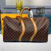 N44474C-057　ルイヴィトン LOUISVUITTON 2019年最新入荷 キーポル50 ボストンバッグ トラベルバッグ 旅行かばん ダミエエベヌキャンパス