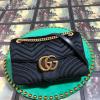 GG443496RK-057　グッチ GUCCI 2019年最新入荷 GGマーモント 斜め掛け ョルダーバッグ レディースかばん スエード