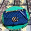 GG443496RL-057　グッチ GUCCI 2019年最新入荷 GGマーモント 斜め掛け ョルダーバッグ レディースかばん スエード