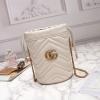 GG575163B-057　グッチ GUCCI 2019年最新入荷 GGマーモント ミニ バケットバッグ 斜め掛け ショルダーバッグ クロスボディバッグ
