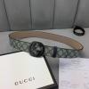 GG370543X-057　グッチ GUCCI 2019年最新入荷 ベルト  ダブルG バックル 幅4cm レザー