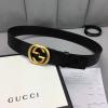 GG409416G-057　グッチ GUCCI 2019年最新入荷 ベルト  ダブルG バックル  レザー