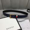 GGP19001-057　グッチ GUCCI 2019年最新入荷 ベルト  ダブルG バックル 幅3.5cm レザー