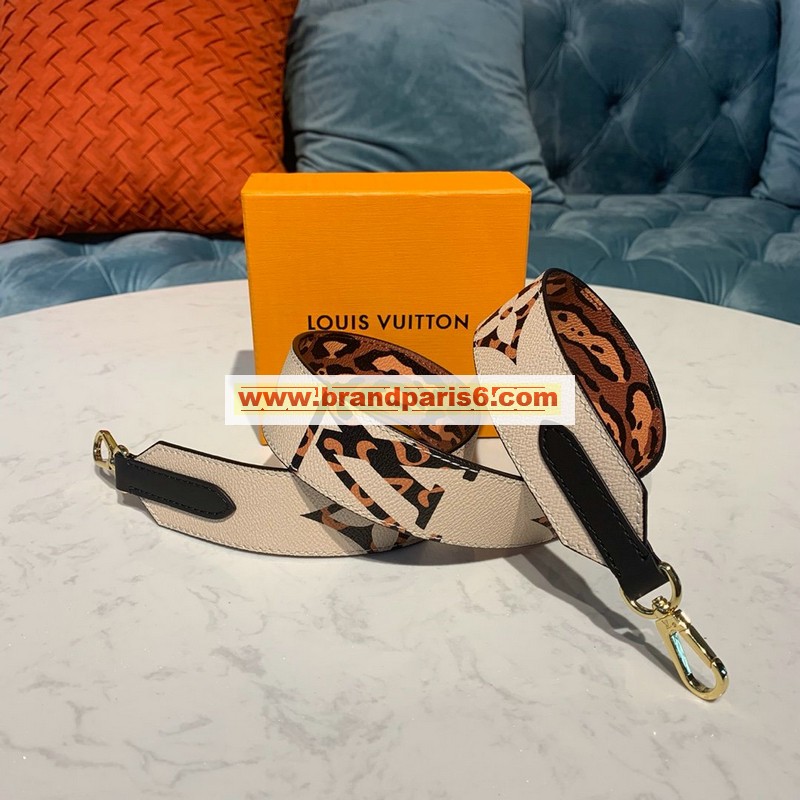J02455M-057　ルイヴィトン LOUISVUITTON 2019年最新入荷 ショルダー ストラップ ショルダー ベルト レザー 幅4cm