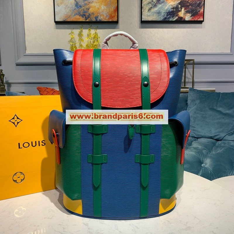 M50159L-057　ルイヴィトン LOUISVUITTON 2019年最新入荷 クリストファー バックパック リュックサック 大容量 リュック エピレザー