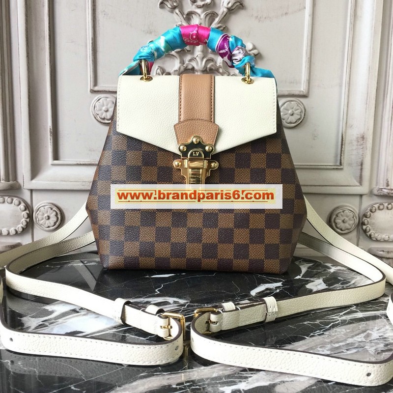 N42259-057　ルイヴィトン LOUISVUITTON 2019年最新入荷 クラプトン バックパック リュック レディース リュックサック ダミエエベヌキャンパス