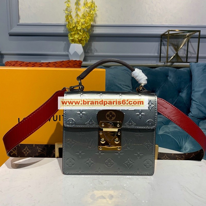 M90376R-057　ルイヴィトン LOUISVUITTON 2019年最新入荷 スプリング ストリート PM トートバッグ 2way ショルダーバッグ モノグラムヴェルニ