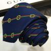 LDGG19003-AN　グッチ GUCCI 2019年最新入荷 スティラップ ウェブ シルク ネクタイ シルク