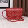 GY8983RD-BX　ゴヤール GOYARD 2019年新色入荷 ベルヴェデール バッグ 斜め掛け ショルダーバッグ コーティングキャンバス レザー 