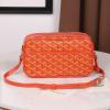 GY20172CS-BX　ゴヤール GOYARD 2019年新色入荷 カップヴェール バッグ 斜め掛け ショルダーバッグ コーティングキャンバス レザー