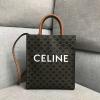 CE191542F-DD　セリーヌ CELINE 2019年最新入荷 スモール カバヴァーティカル トートバッグ ハンドバッグ トリオンフキャンバス