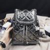 SM534048GS-YS　ステラ マッカートニー Stella McCartney 2019年最新入荷 ミニ フラップ バックパック リュック レディース リュックサック 黒