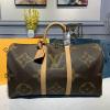 M44739-057　ルイヴィトン LOUISVUITTON 2019年最新入荷 キーポル バンドリエール 50  ボストンバッグ トラベルバッグ 旅行かばん モノグラムキャンパス